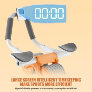 Automatic Rebound Ab Roller Wheel with Elbow Support